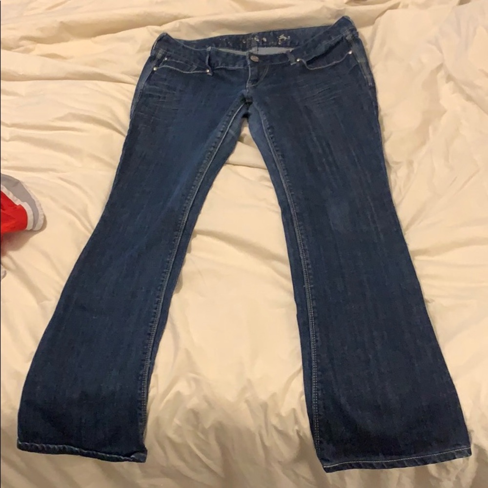 Express Boot Cut Jeans size 8S. Good condition.